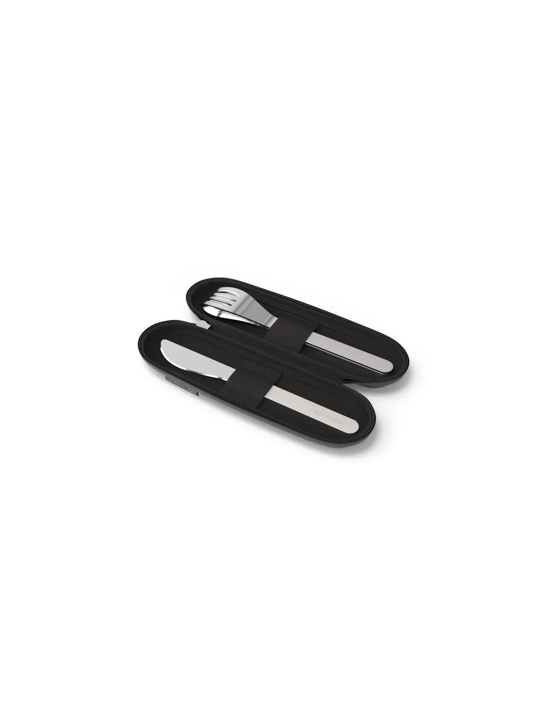 Set Cubiertos Monbento de Acero Inoxidable con fuda