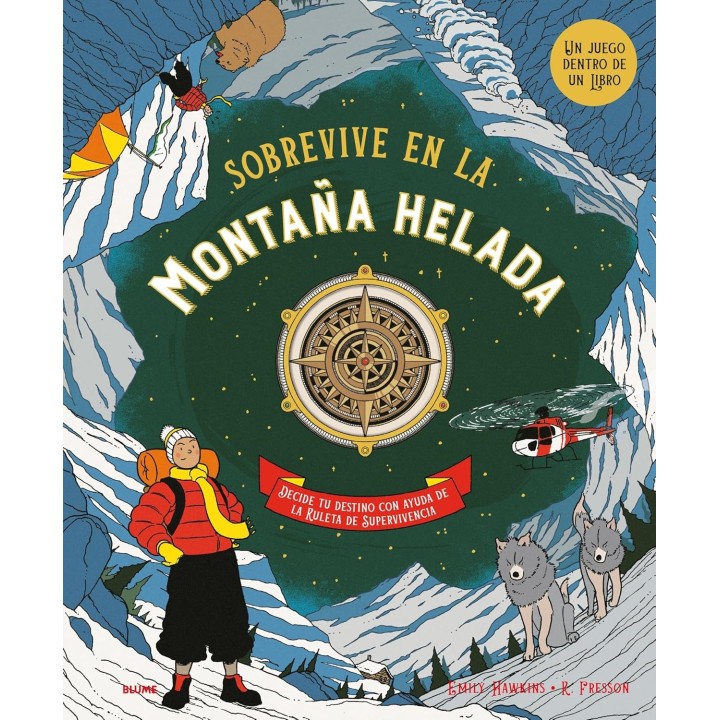 Sobrevive en la montaña helada