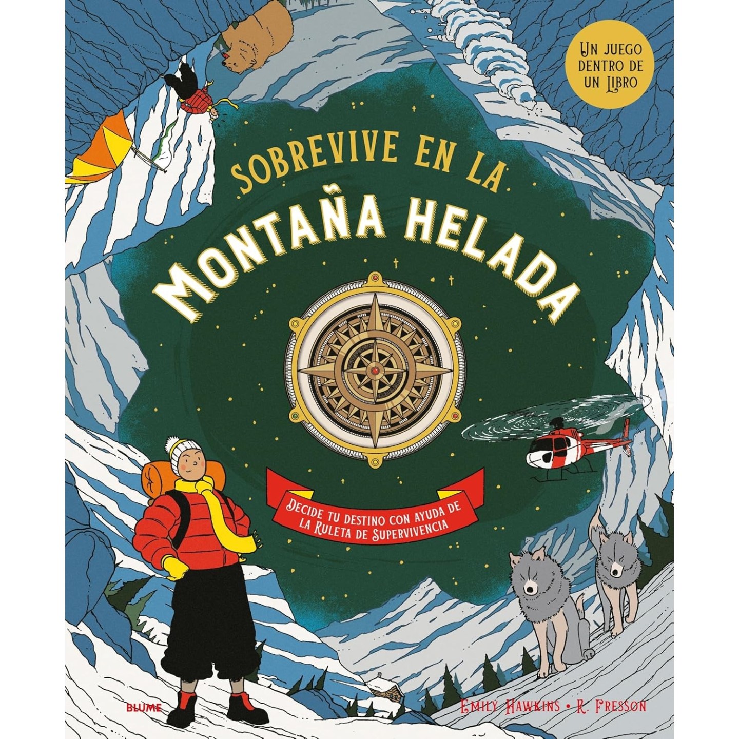 Sobrevive en la montaña helada