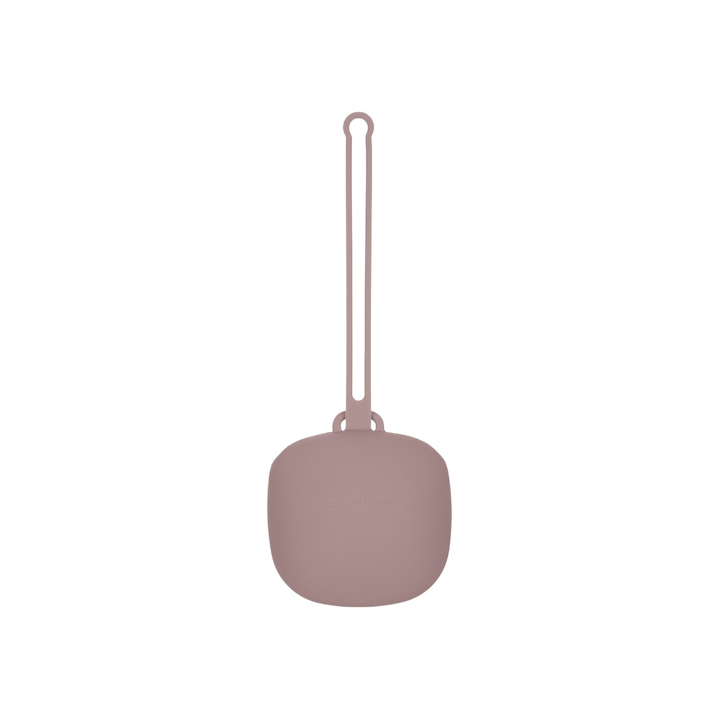 Portachupetes Silicona Rosa