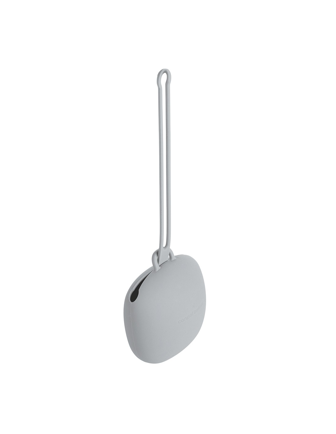 Portachupetes Silicona Gris