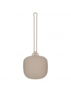 Portachupetes Silicona Beige