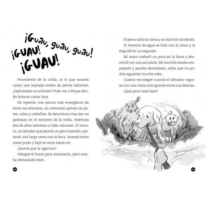 Chica lobo 1 - Perdidos en el bosque