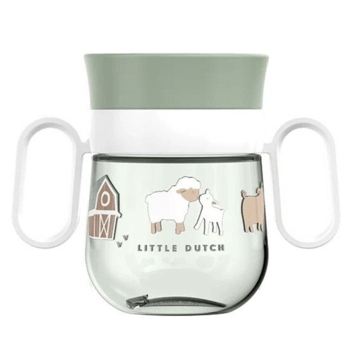Vaso Antiderrame 360 Little Farm 200ml