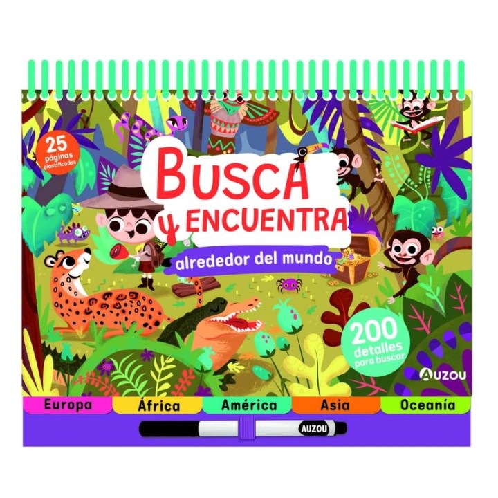 Busca y encuentra alrededor del mundo