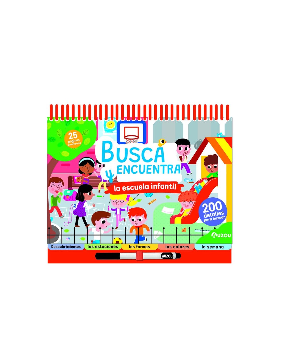 Busca y encuentra la escuela infantil