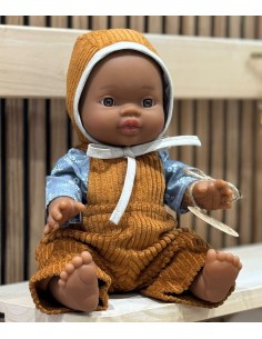 Muñeca Africana Pana Mostaza