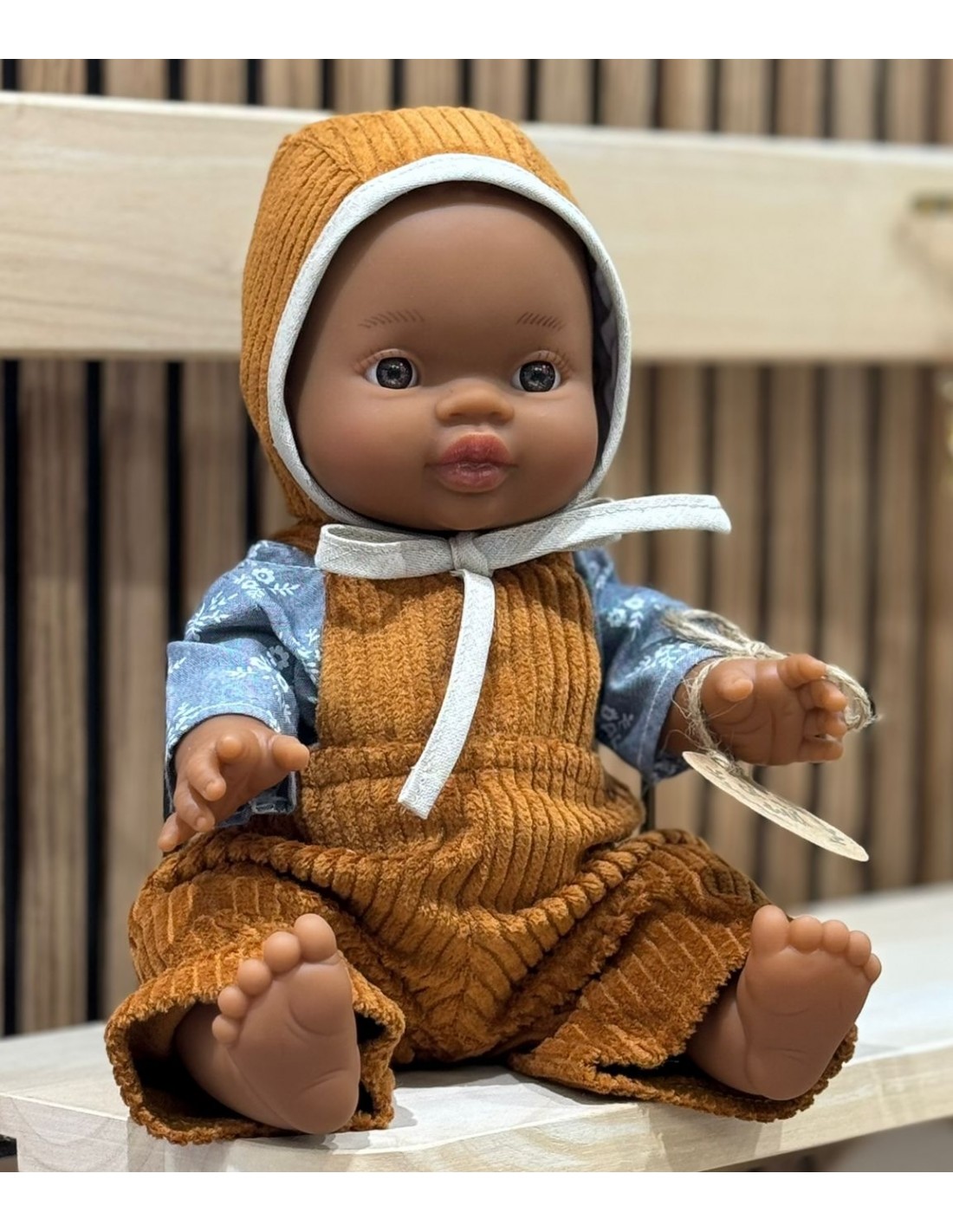 Muñeca Africana Pana Mostaza