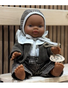 Muñeca Africana Pana Gris