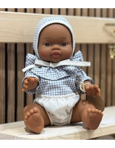 Muñeca Africana Vichy Azul