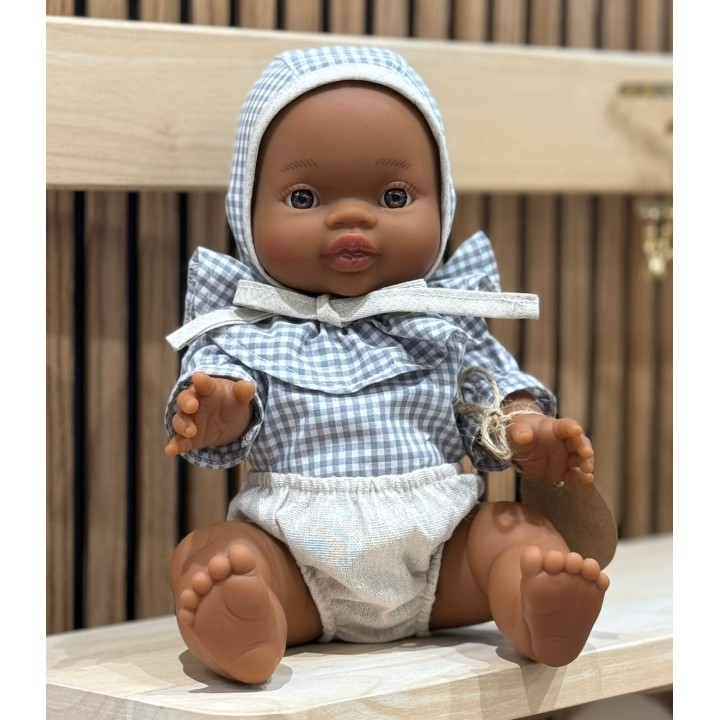 Muñeca Africana Vichy Azul
