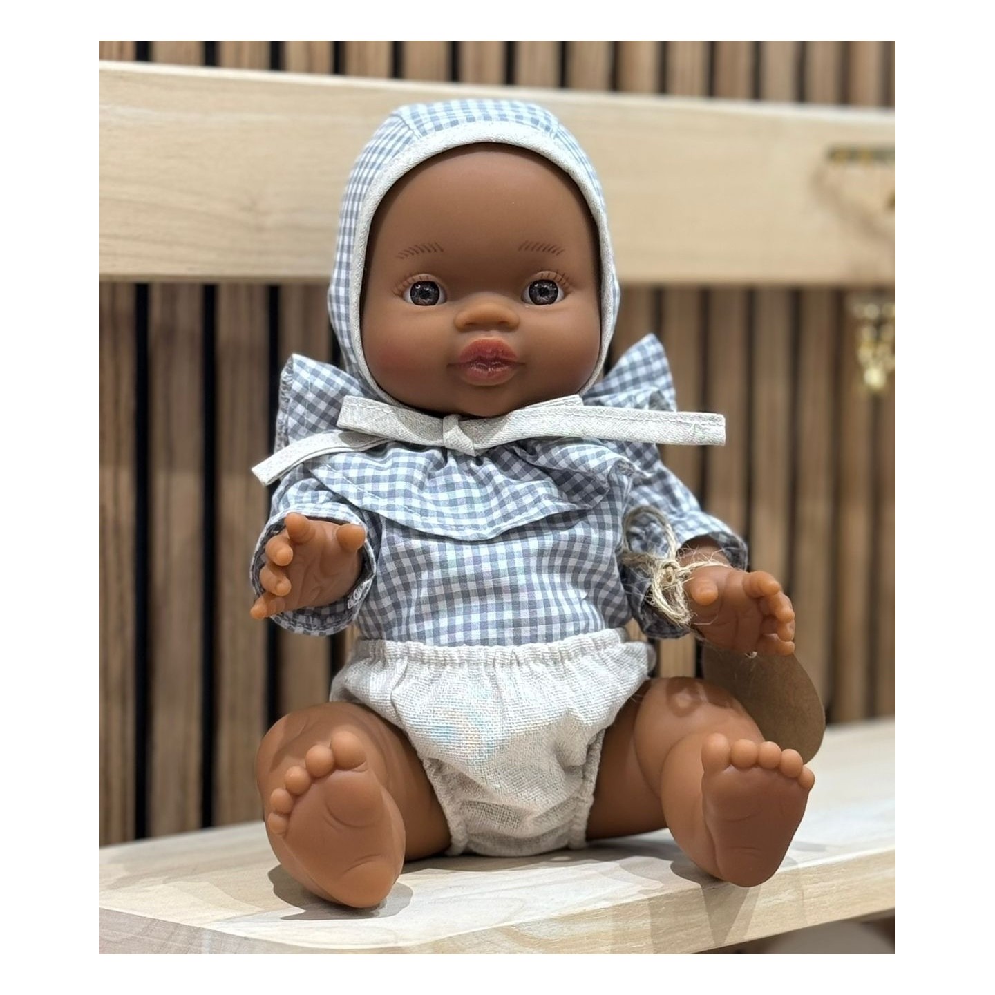 Muñeca Africana Vichy Azul