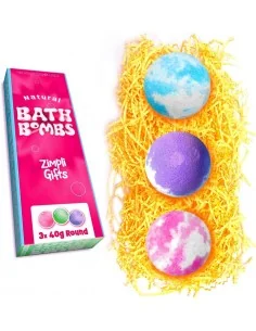 Pack 3 Bombas de Baño Redondas