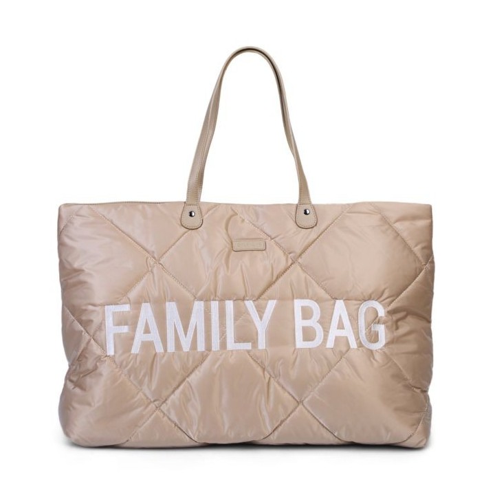 Bolso Family Bag Acolchado Beige