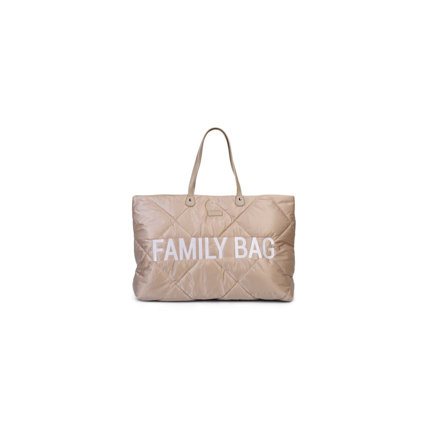 Bolso Family Bag Acolchado Beige