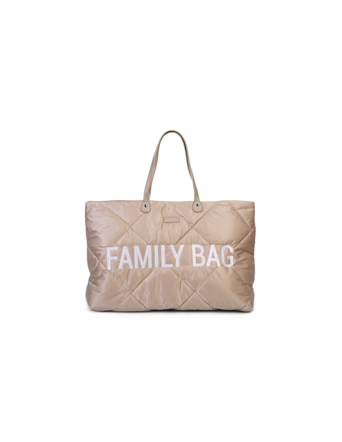 Bolso Family Bag Acolchado Beige