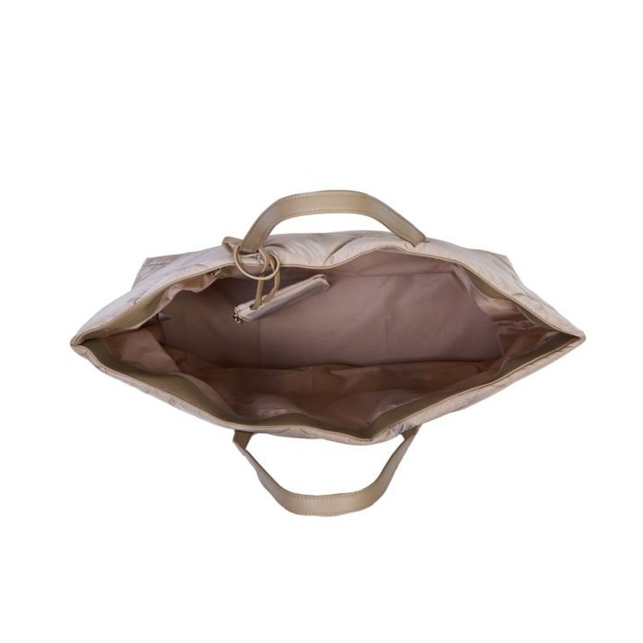 Bolso Family Bag Acolchado Beige
