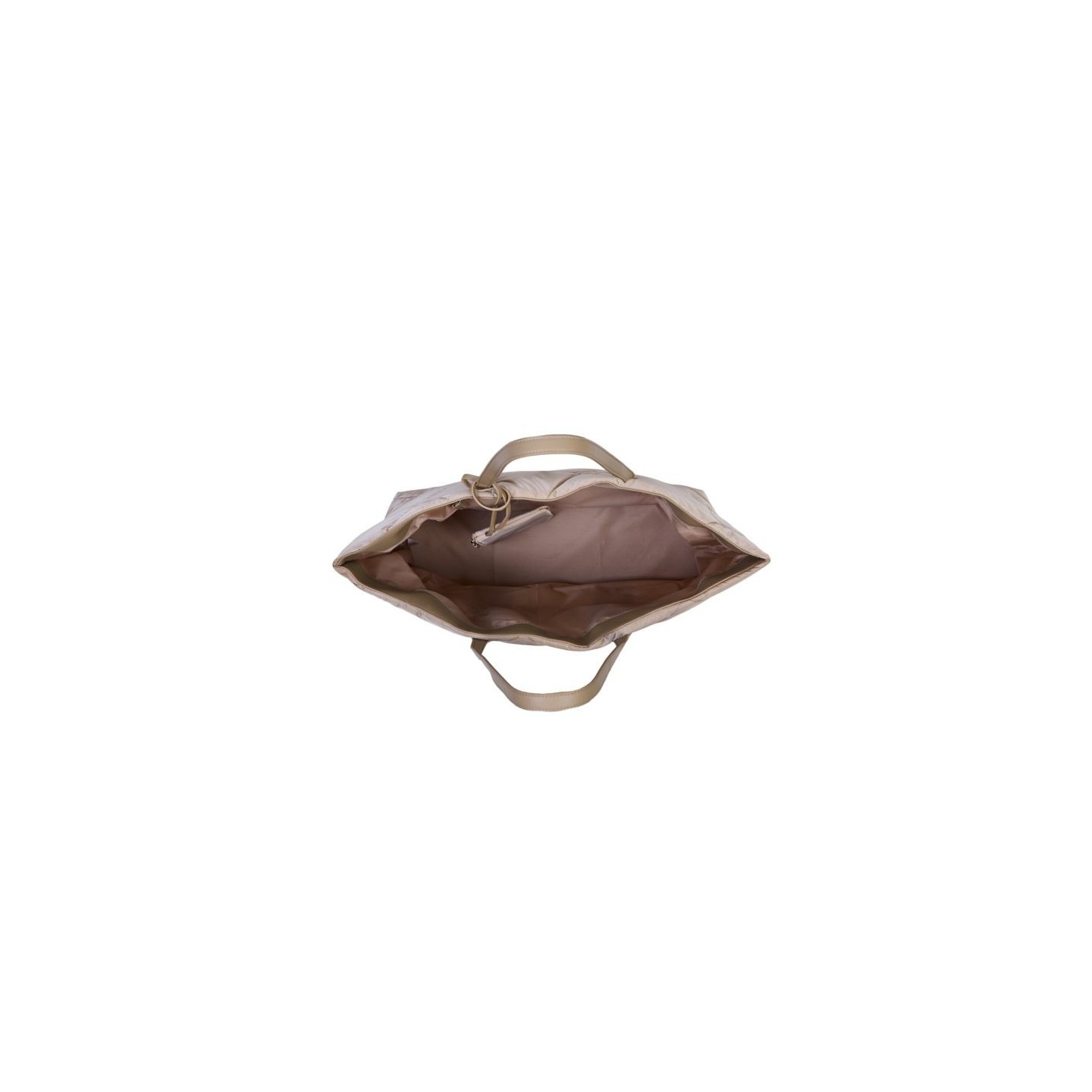 Bolso Family Bag Acolchado Beige