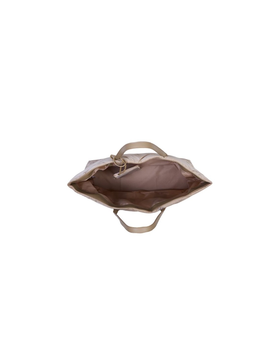 Bolso Family Bag Acolchado Beige