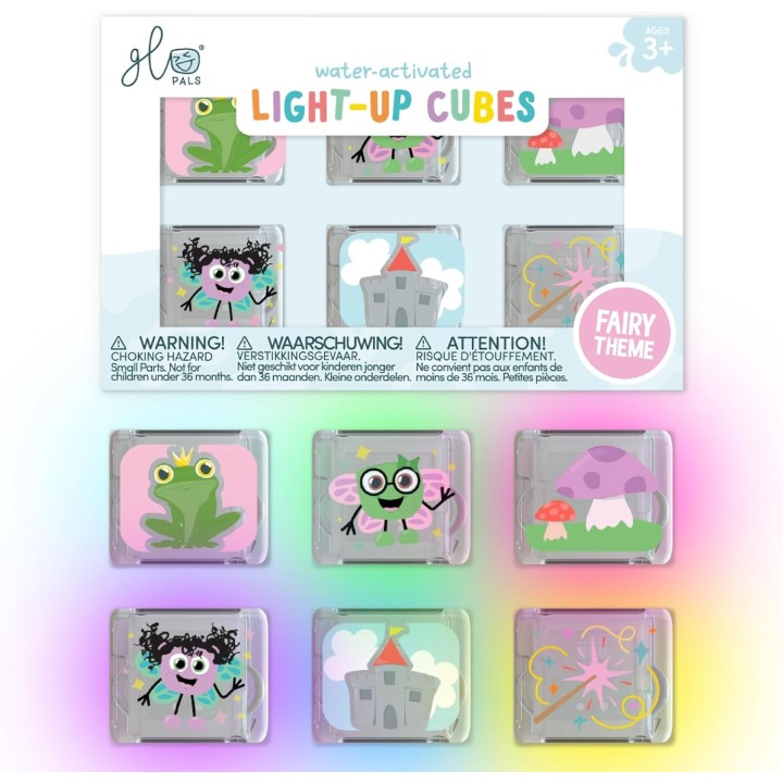 Set 6 cubos con luz Glo Pals Edición Limitada - Fairy