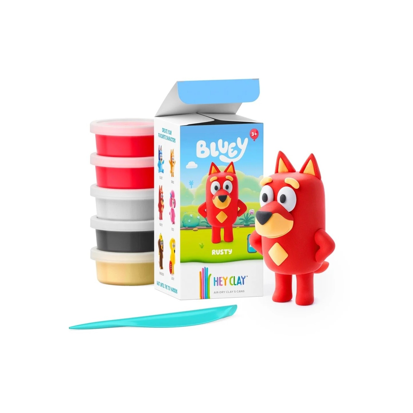 Hey Clay Rusty Set 5