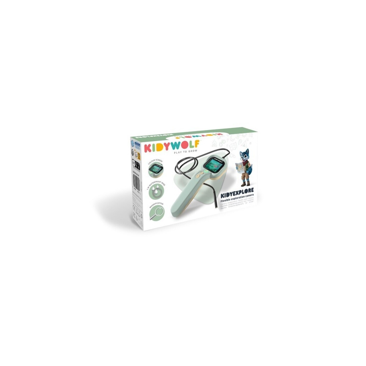Cámara Flexible Kidyexplorer Verde