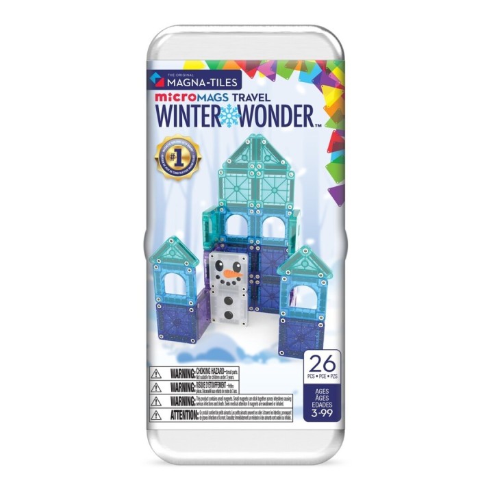 MAGNA Tiles MICROMAGS Set de Viaje Invierno