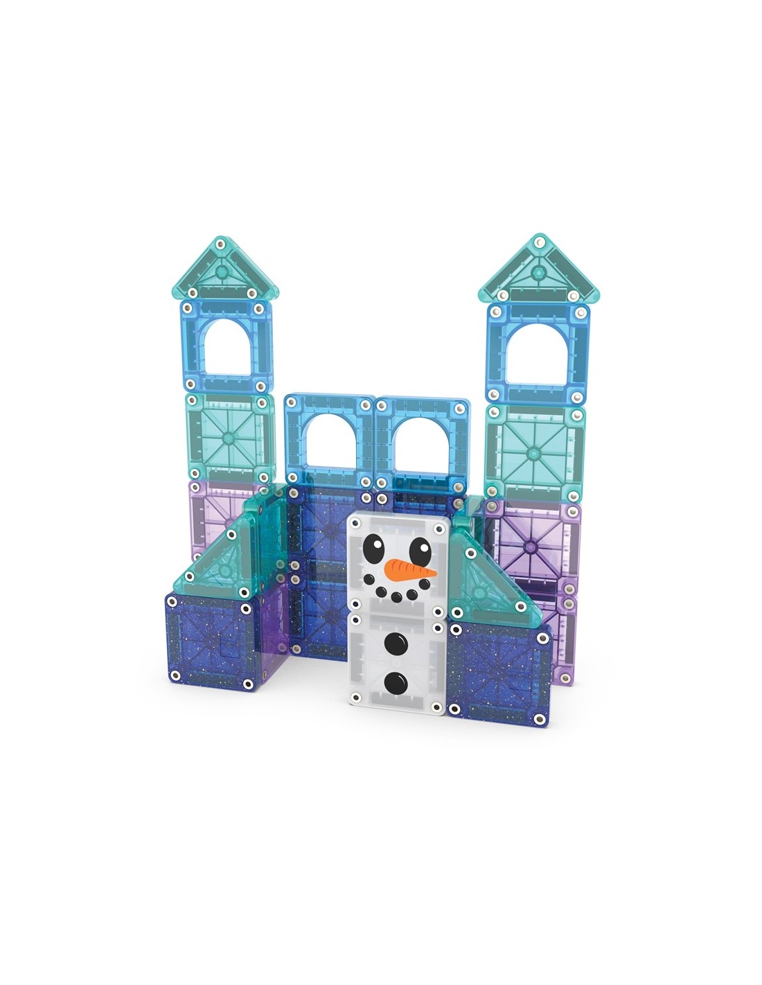 MAGNA Tiles MICROMAGS Set de Viaje Invierno