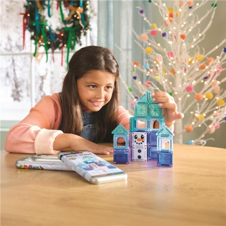 MAGNA Tiles MICROMAGS Set de Viaje Invierno