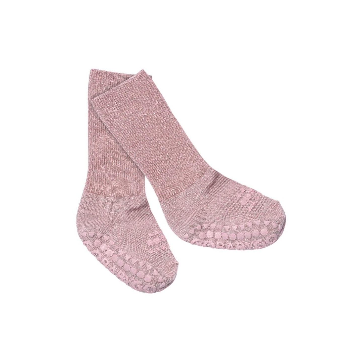 Calcetines Antideslizante Bambú  Glitter Lavanda