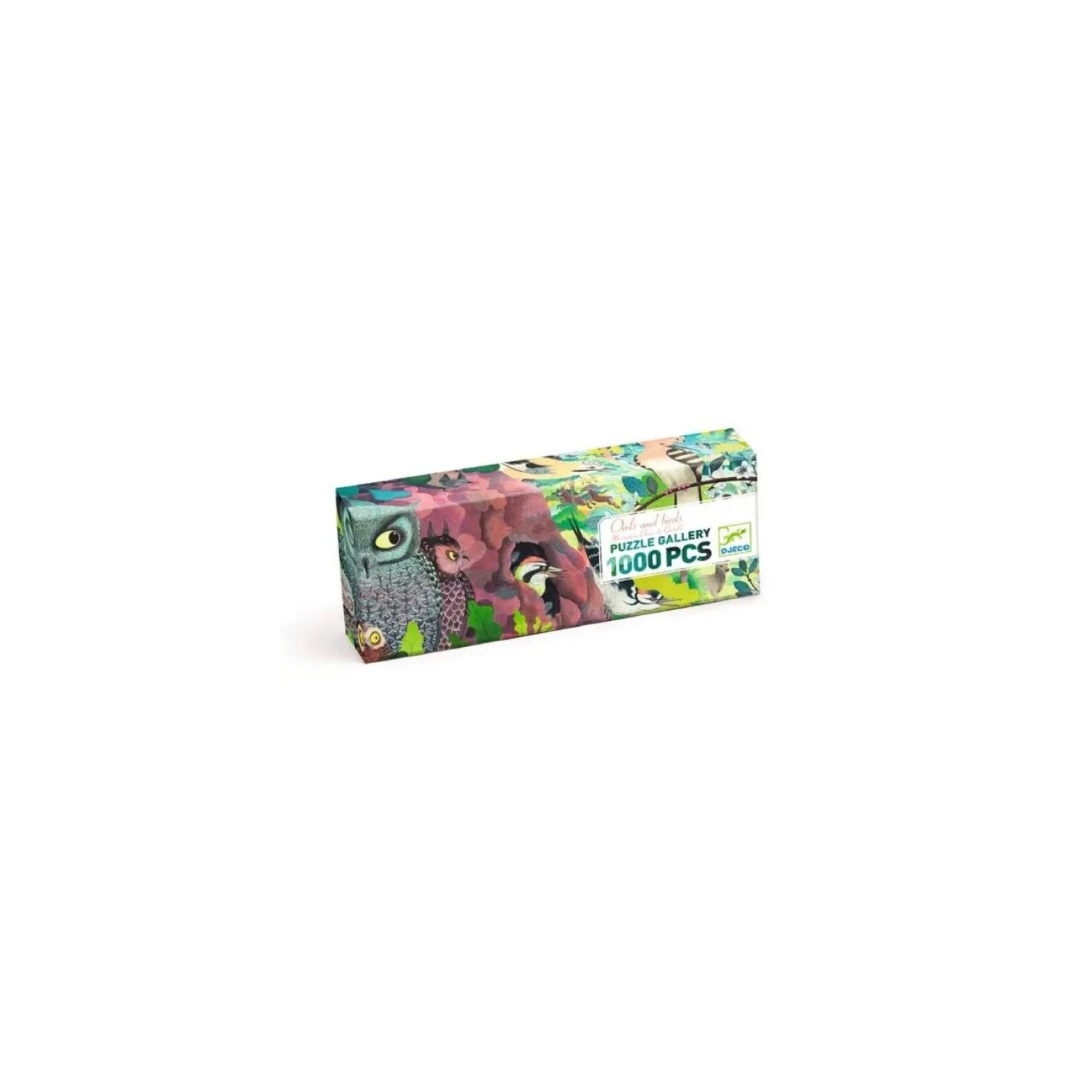 Puzle Panorámico Búhos y Pájaros 1000 Piezas