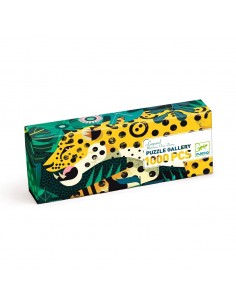Puzle Panorámico Leopardo 1000 Piezas