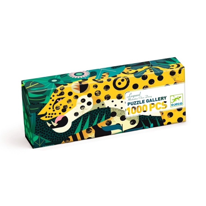Puzle Panorámico Leopardo 1000 Piezas