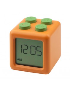 Mary's Reloj despertador digital Block Naranja 2