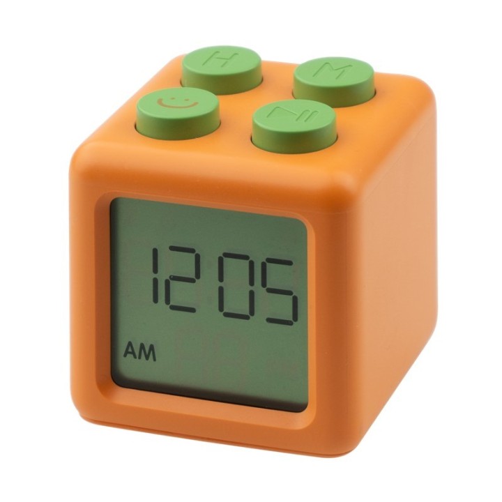 Mary's Reloj despertador digital Block Naranja