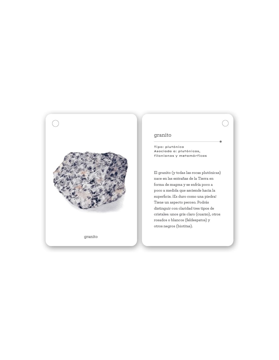 Fíjate: Rocas