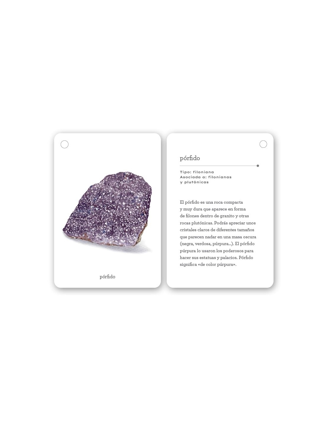 Fíjate: Rocas
