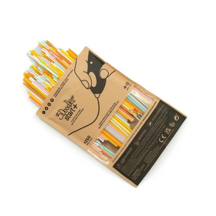 3Doodler Start+ Recambios 250 filamentos Fuego y Hielo