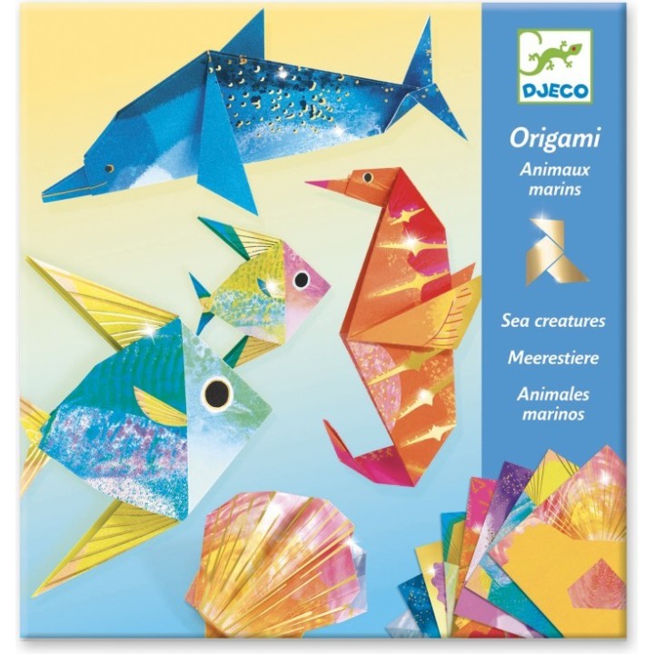 Papiroflexia Origami Animales marinos