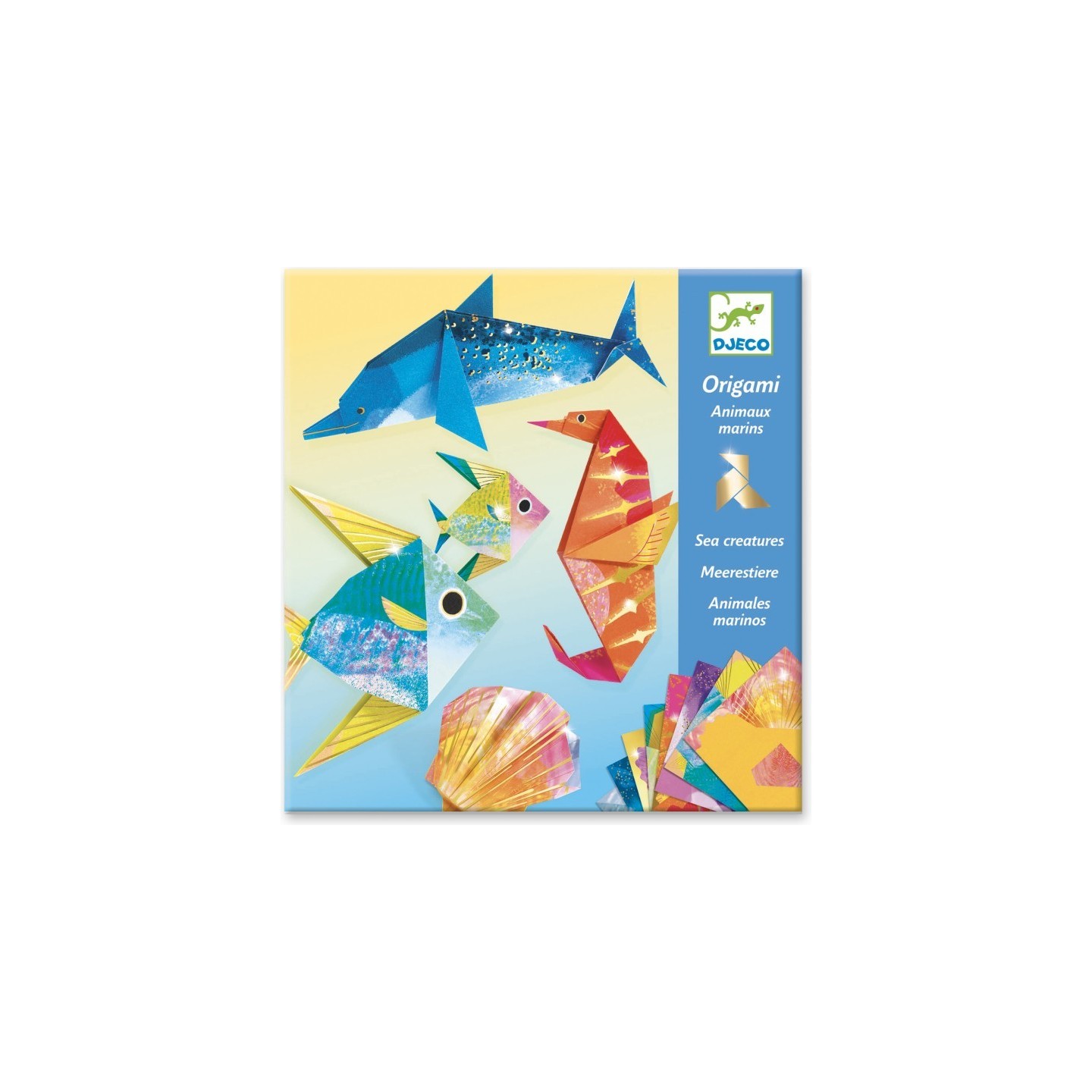 Papiroflexia Origami Animales marinos