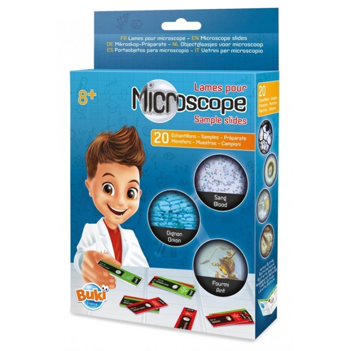 Láminas para microscopio