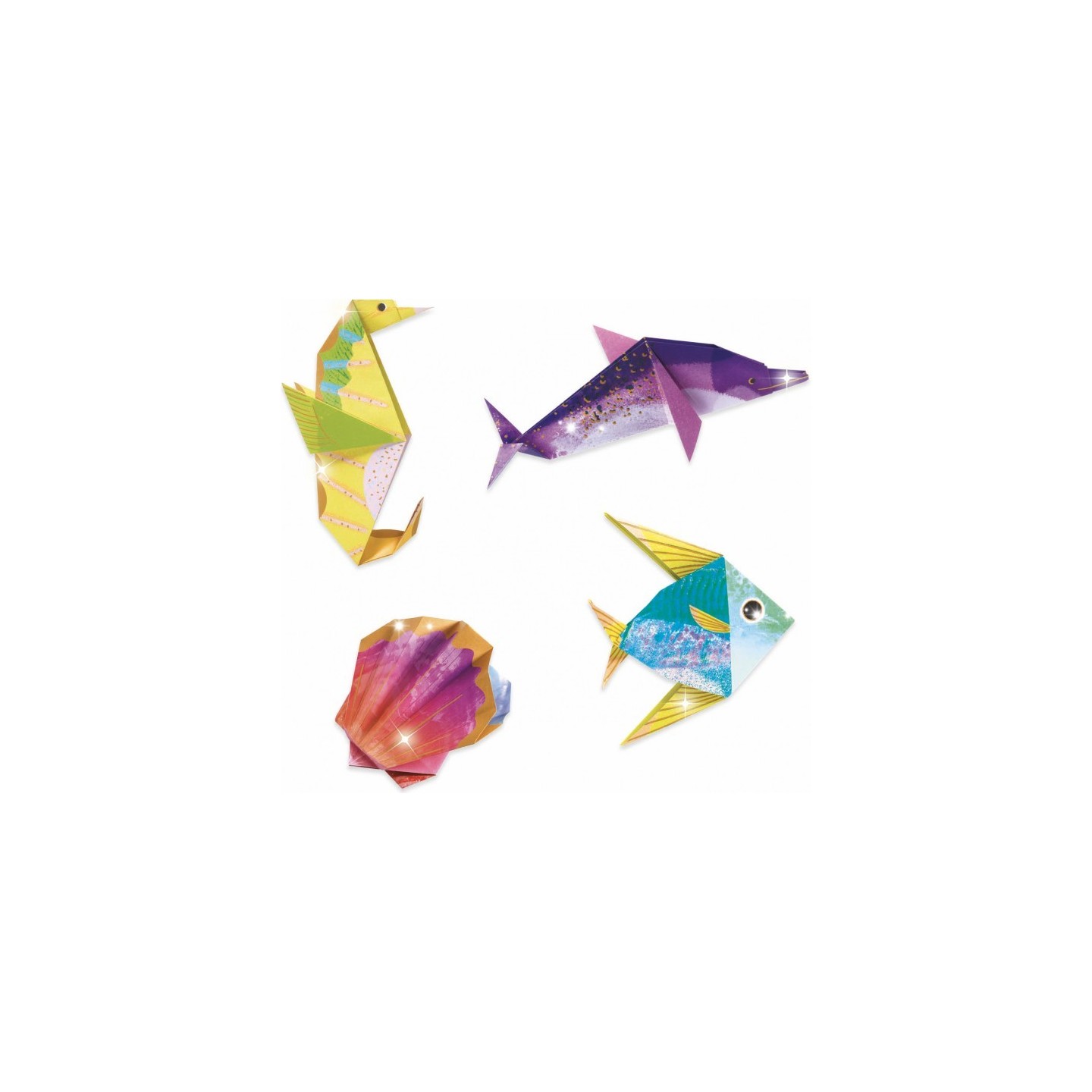 Papiroflexia Origami Animales marinos