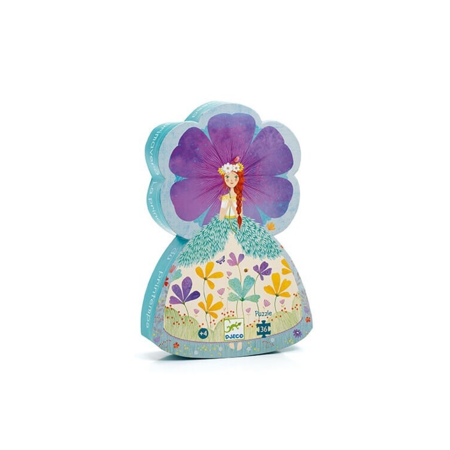 Puzle Silueta La Princesa de Primavera 36 Piezas