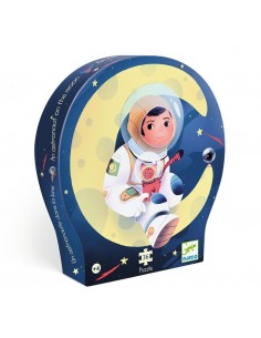 Puzle Silueta Astronauta 36 Piezas