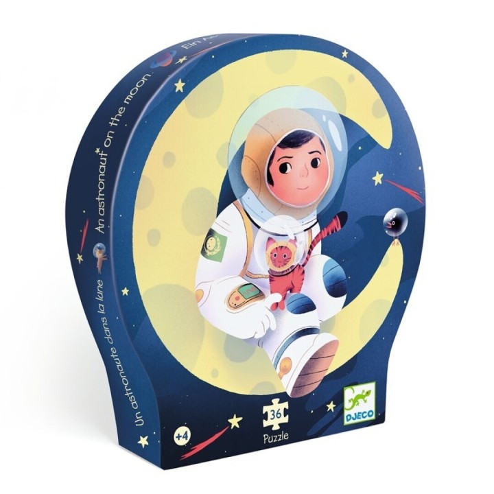 Puzle Silueta Astronauta 36 Piezas