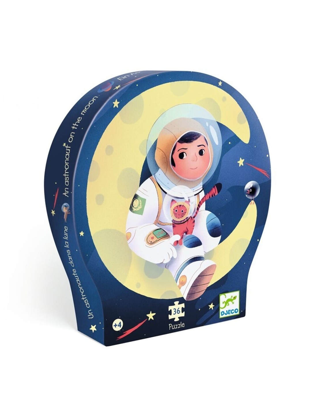 Puzle Silueta Astronauta 36 Piezas
