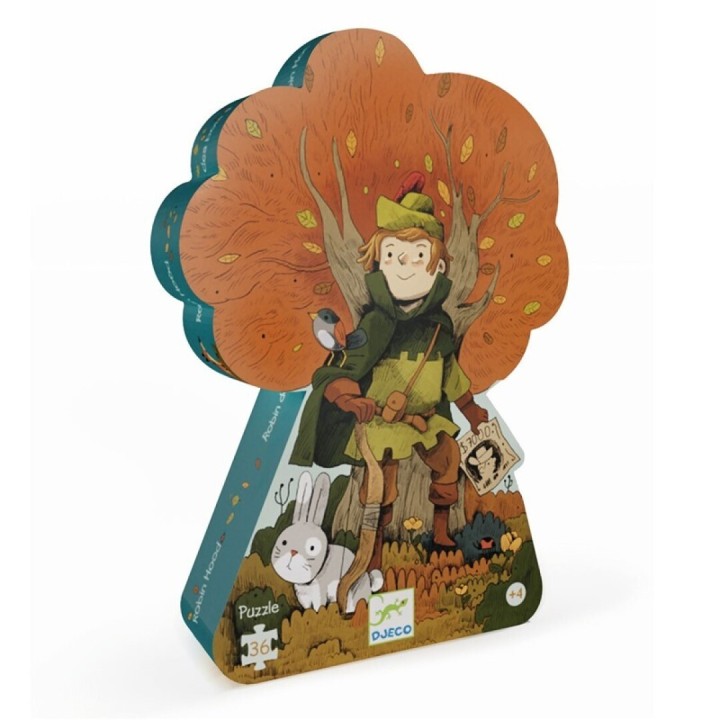 Puzle Silueta Robin Hood 36 Piezas