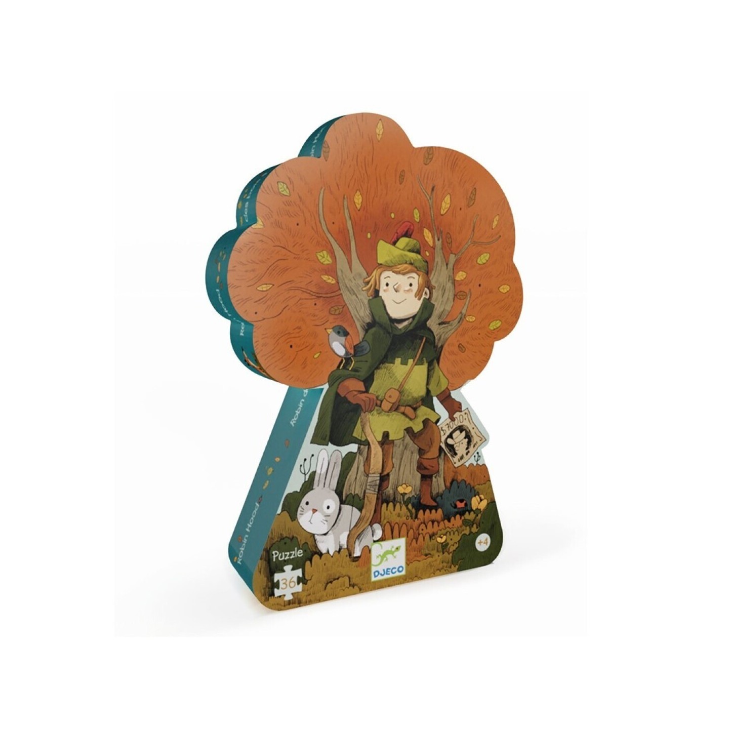 Puzle Silueta Robin Hood 36 Piezas