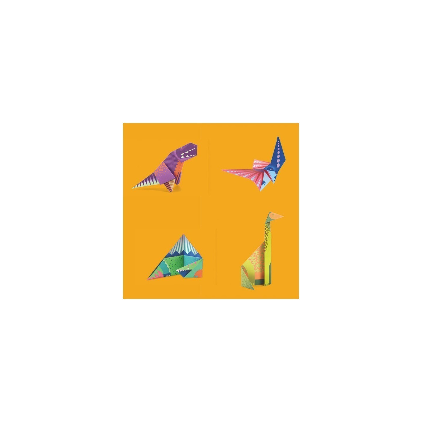 Papiroflexia Origami Dinosaurios