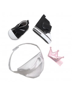 Conjunto Calzado y Complementos Riñonera y Sneakers